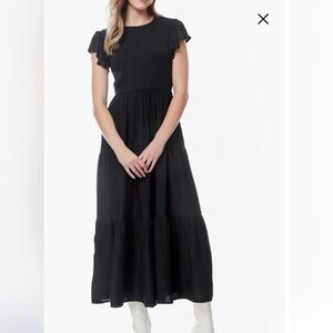 Love by Design Ainsley Tiered Maxi Dress Size Small